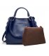 H1214 - Navy Blue Tassel Shoulder Bag
