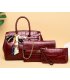 H1280 - Crocodile pattern multi-piece handbag