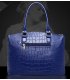 H1286 - Fashion Crocodile Pattern 5 Piece Messenger Handbag Set