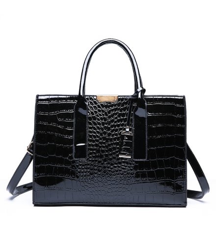 H1310 - Crocodile pattern Tote Handbag