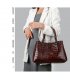 H1314 - Embossed Fashion Handbag Set