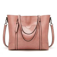 H1327 - Oil Wax Leather Handbag