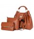 H1386 - Three-piece Tassel Bucket Handbag Set