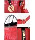 H1390 - Three Piece Stylish Fashion Handbag Set