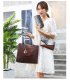 H1392 - Three Piece Stylish Fashion Handbag Set