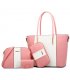 H1398 - Elegant Three Piece Handbag Set