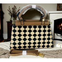 H1496 - Checkered Fashion Shoulder Bag
