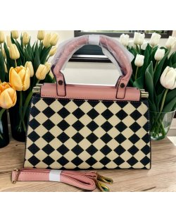 H1500 - Checkered Fashion Shoulder Bag