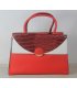 H1570 - Stylish Red 3pc Handbag Set