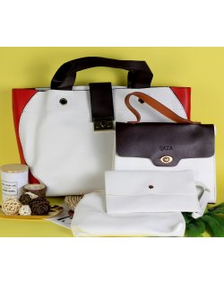 H1652 - Fashion 3Pc Handbag Set