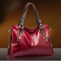 H1700 - Melani Red Tote Bag