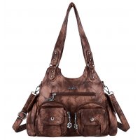 H1710  - Brown Satchel Handbag