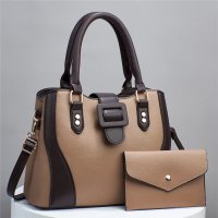 H1776 - Vintage Style 2pc Handbag Set