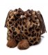 H898 - Korean fashion leopard bucket bag