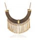 N1041 - Exaggerated tassel necklace