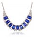 N1050 - Blue Gem Necklace