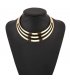 N1085 -Glossy collarbone chain necklace