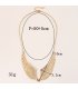 N1086 - Angel short paragraph wild Necklace