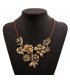 N1120 - Floral Chunky Necklace