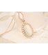 N1200 - White Opal Necklace