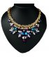 N1293 - Colorful Gemstone Necklace