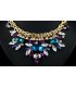 N1293 - Colorful Gemstone Necklace
