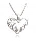 N1388 - Love Heart Short Necklace