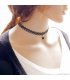N1431 - Classic Black Start necklace
