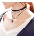 N1438 -  Multilayer Stoned Necklace