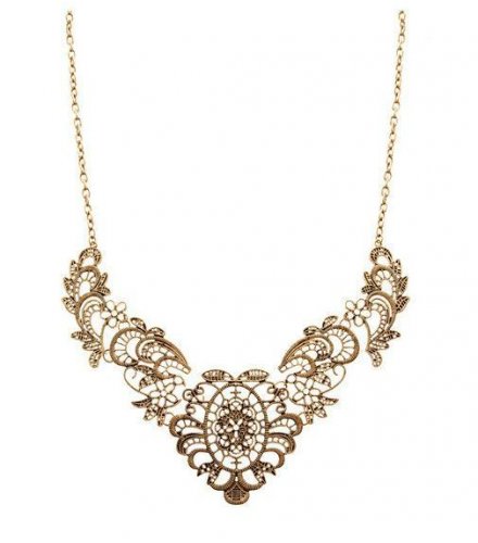 N1455 - Trendy Modern Casual Short para necklace