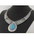 N1560 - Blue Gemstone Necklace
