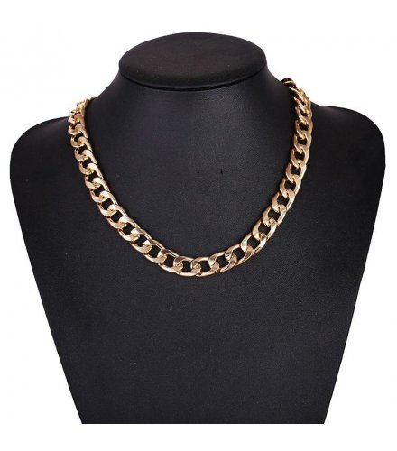 N1611 - Gold Metal necklace