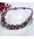 N1634 - Blue Beaded Necklace