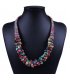N1634 - Blue Beaded Necklace
