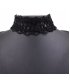 N1640 - Black Gothic Lace Necklace