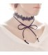 N1644 - Black Lace Necklace