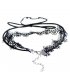 N1644 - Black Lace Necklace