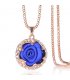 N1839 - Korean Rose Necklace