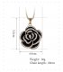 N1894 - Diamond rose sweater chain
