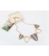 N1950 - Hollow geometric exaggerated necklace