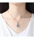 N1988 - Austria crystal heart necklace