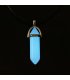N1998 - Fluorescent Prism Pendant Necklace