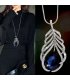 N2023 - Korean feather necklace