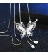 N2028 - Korean butterfly Necklace