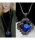 N2029 - Blue Gemstone Necklace
