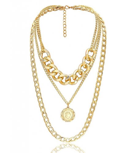 N2035 - Layered Gold Necklace