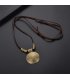 N2045 - Gold Coin Necklace