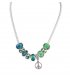 N2057 - Colorful Droplet Necklace