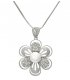 N2082 - Korean fashion diamond flower Necklace
