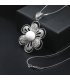N2082 - Korean fashion diamond flower Necklace